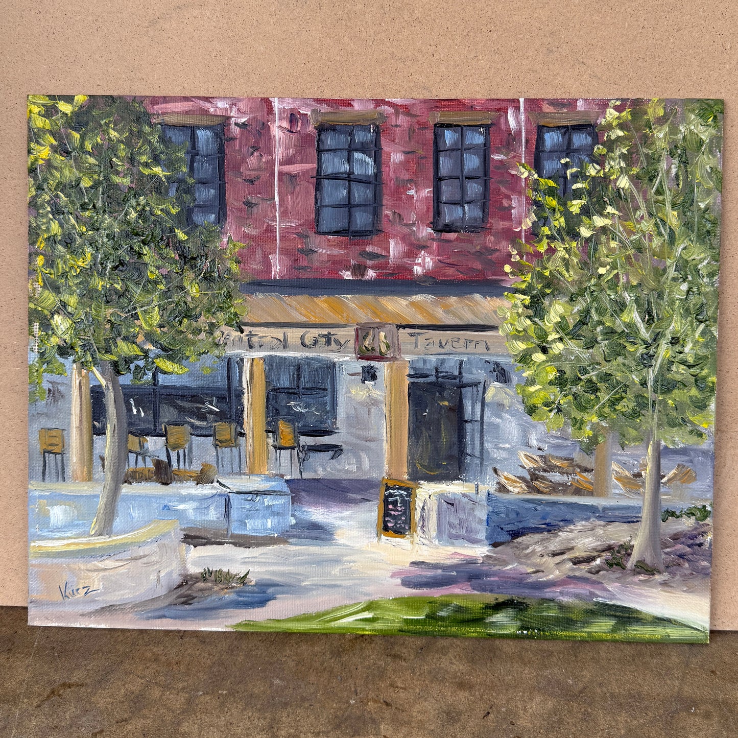 Various Plein Air Paintings