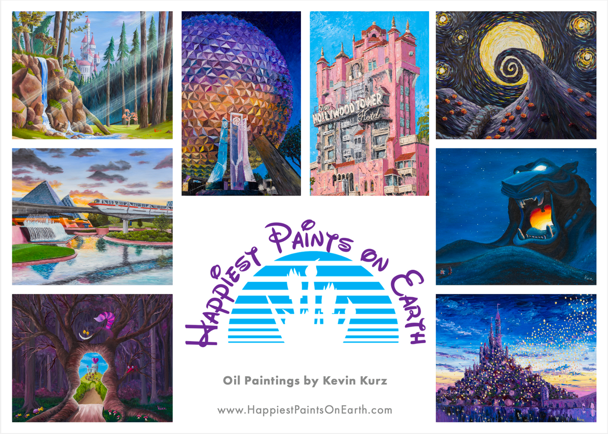 Happiest Paints on Earth Set of 8
