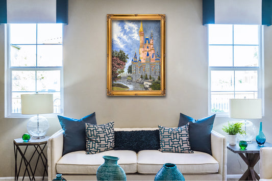 Cinderella's Castle in Spring