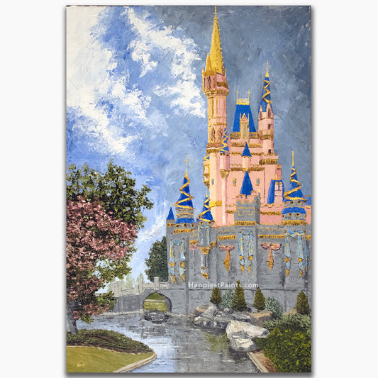 Cinderella's Castle in Spring