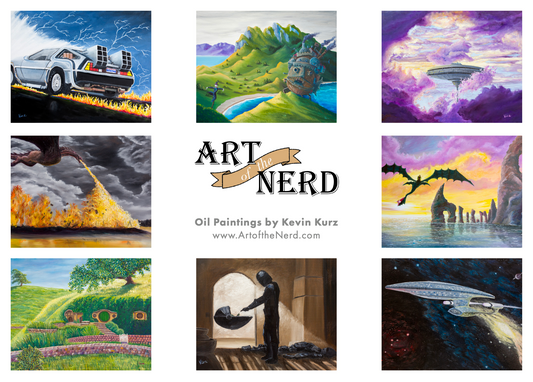 Art of the Nerd 5x7s