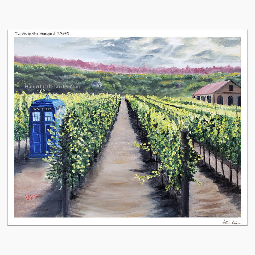 Tardis in the Vineyard