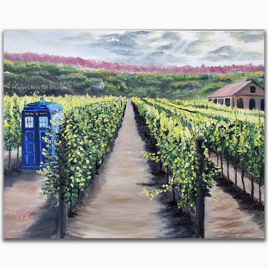 Tardis in the Vineyard