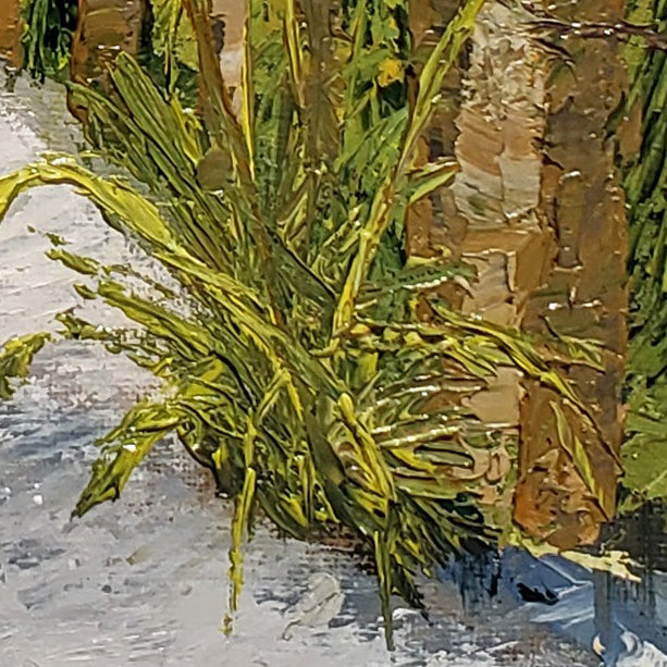 Beach with a Palette Knife