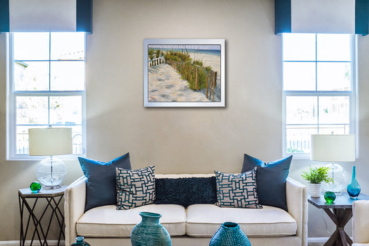 Beach with a Palette Knife