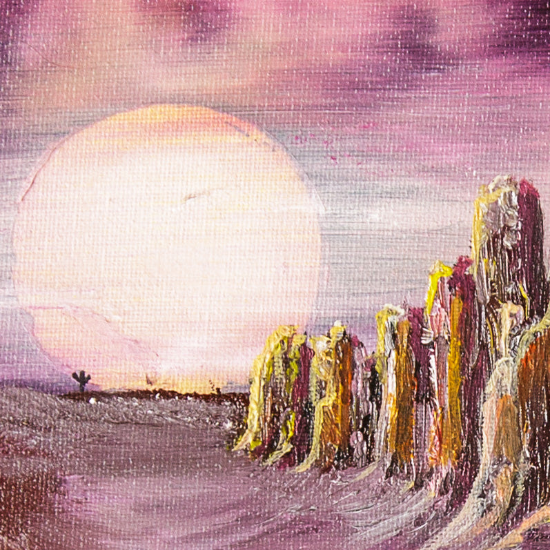 Cactus at Sunset