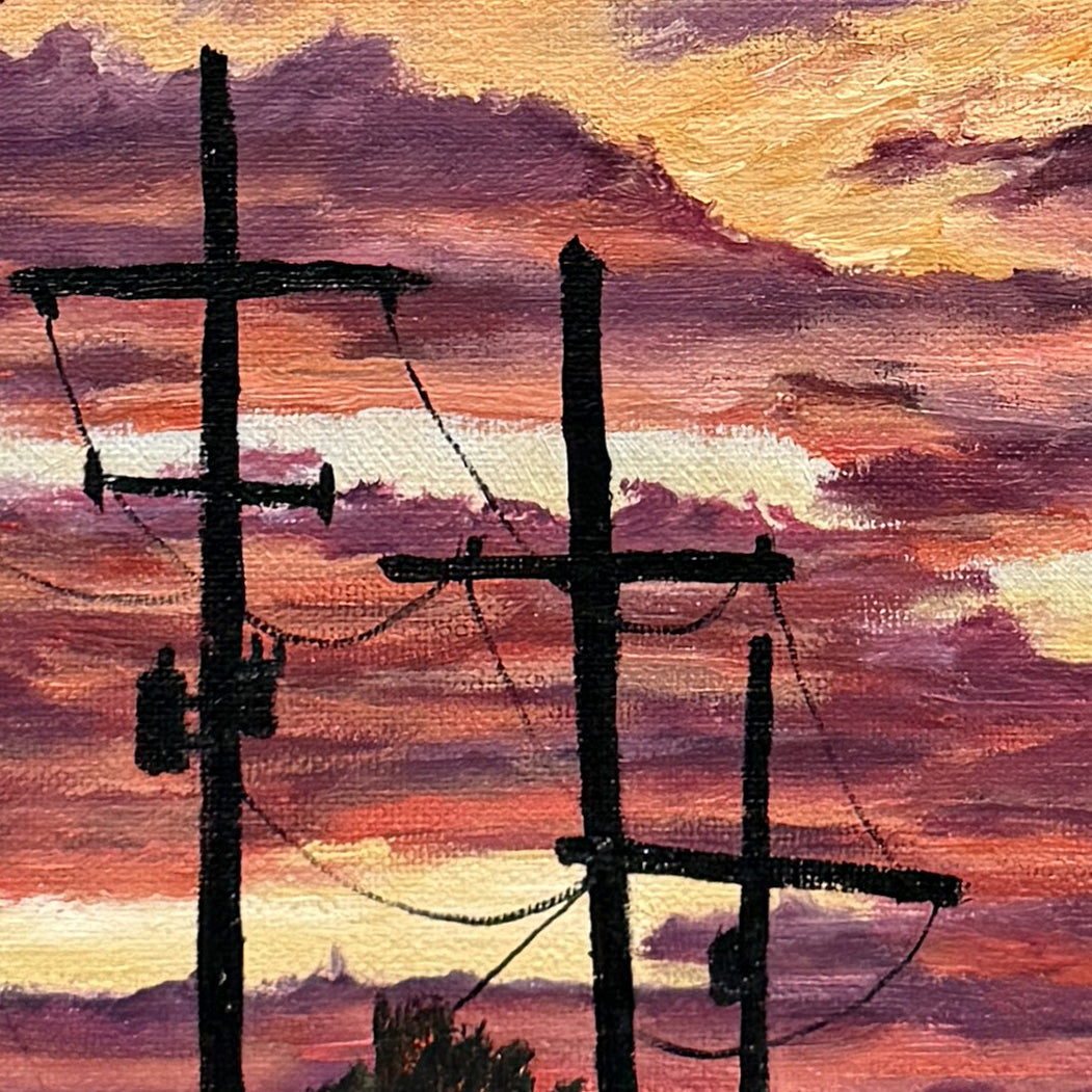 Sunset on St. Claude