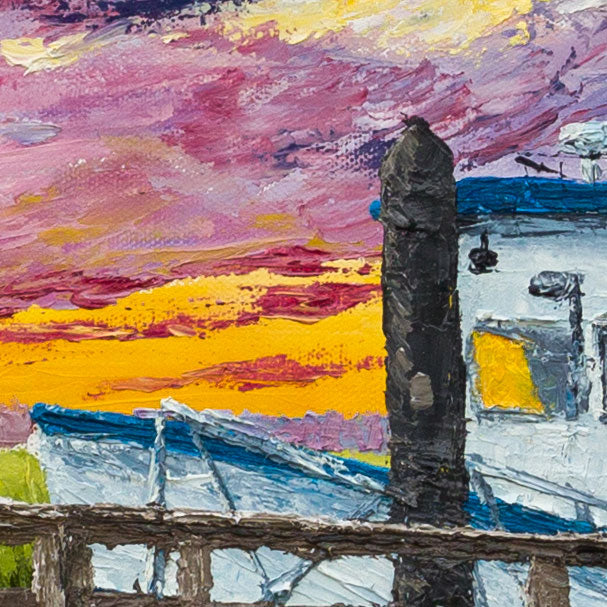 Sunrise over Marsh