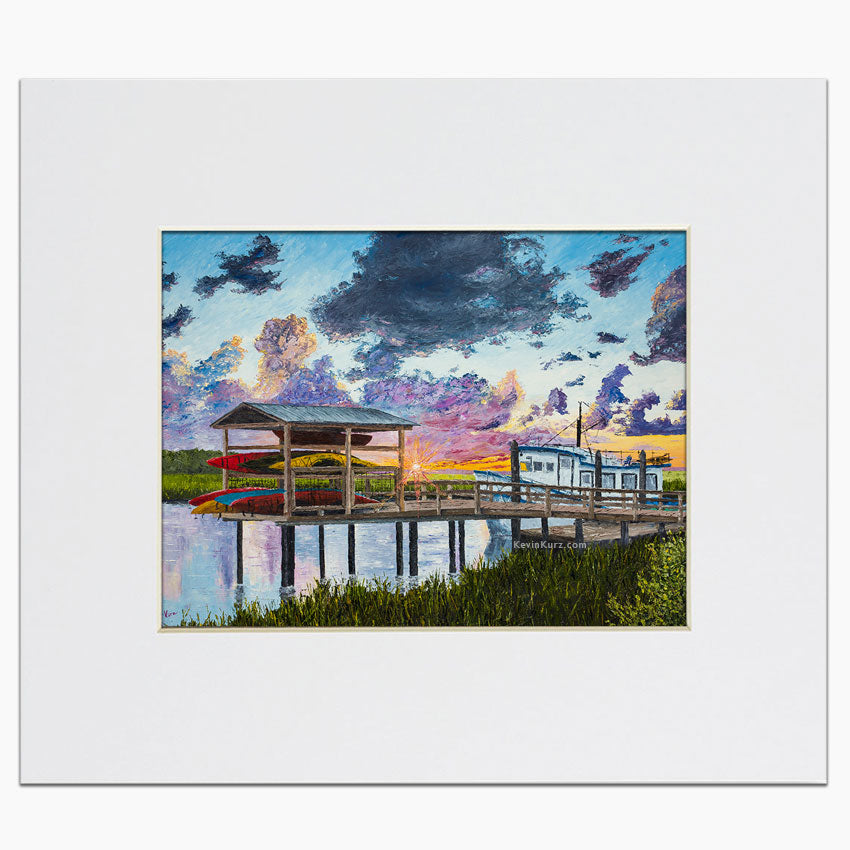 Sunrise over Marsh