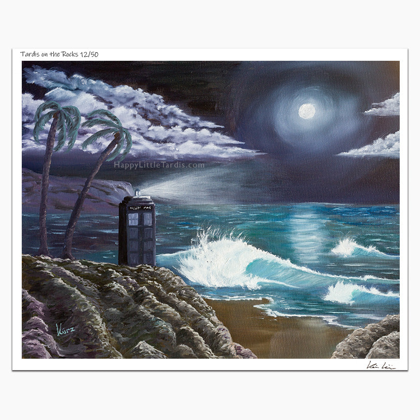 Tardis on the Rocks