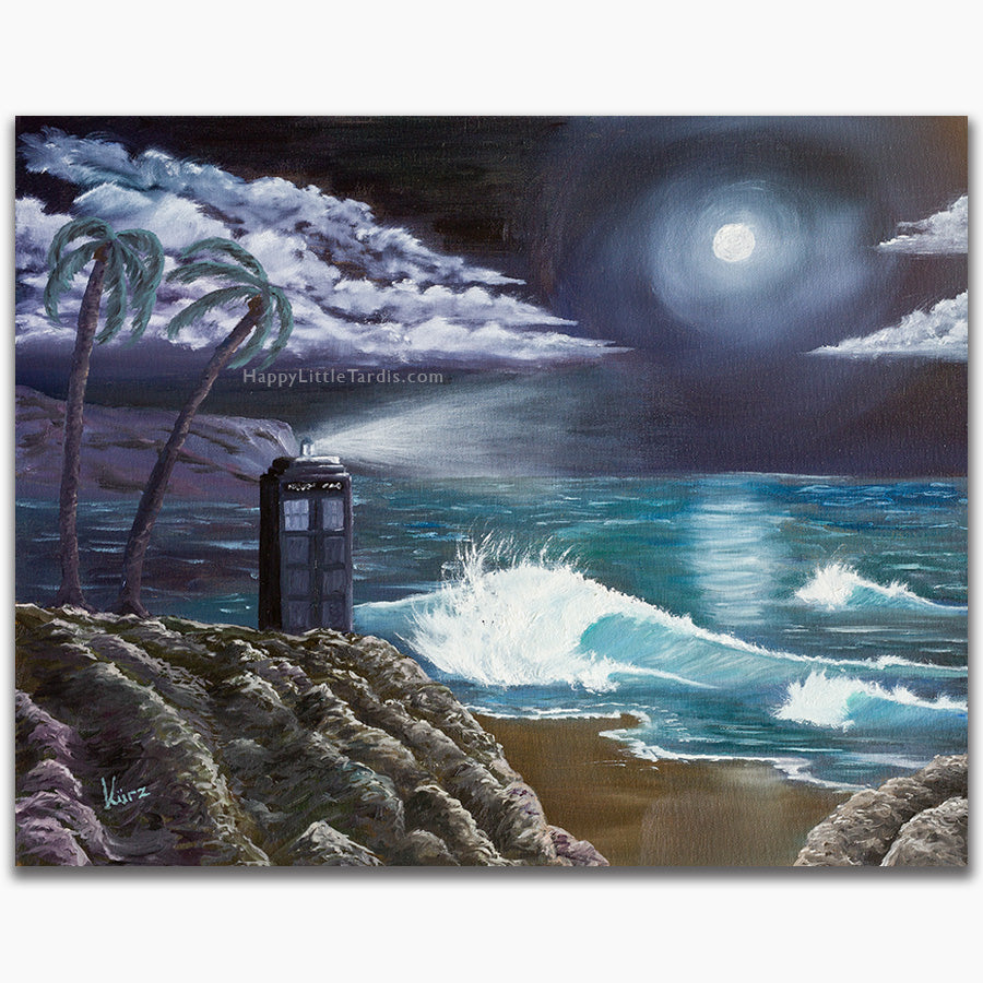 Tardis on the Rocks