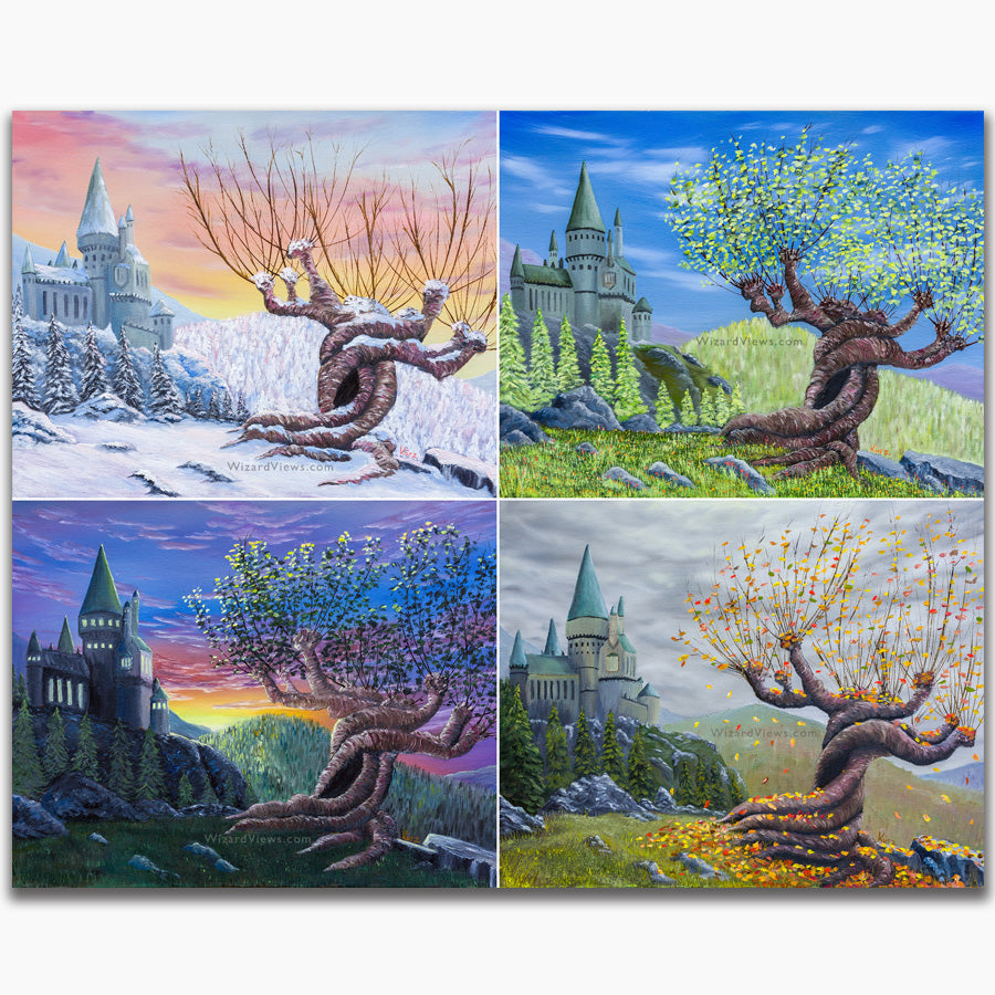 Whomping Willow Series (16x20 Reproduction)
